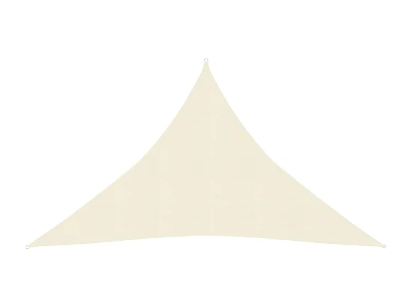Sombra vela 160 g/m² Creme 3x3x4,2 m HDPE