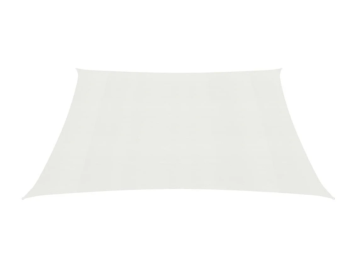 Vela de sombra 160 g/m² Branco 6x6 m HDPE
