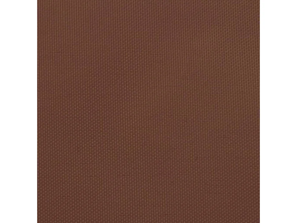 Voile de parasol tissu oxford carré 3x3 m terre cuite