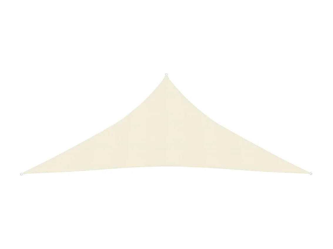 Schaduwdoek 160 g/m² Crème 4,5x4,5x4,5m HDPE