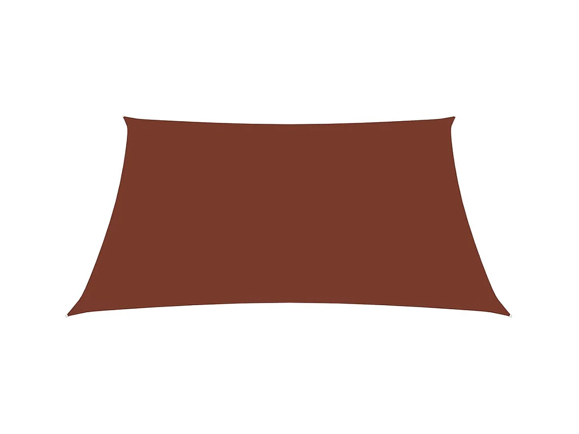 Voile de parasol tissu oxford rectangulaire 2,5x4,5 m