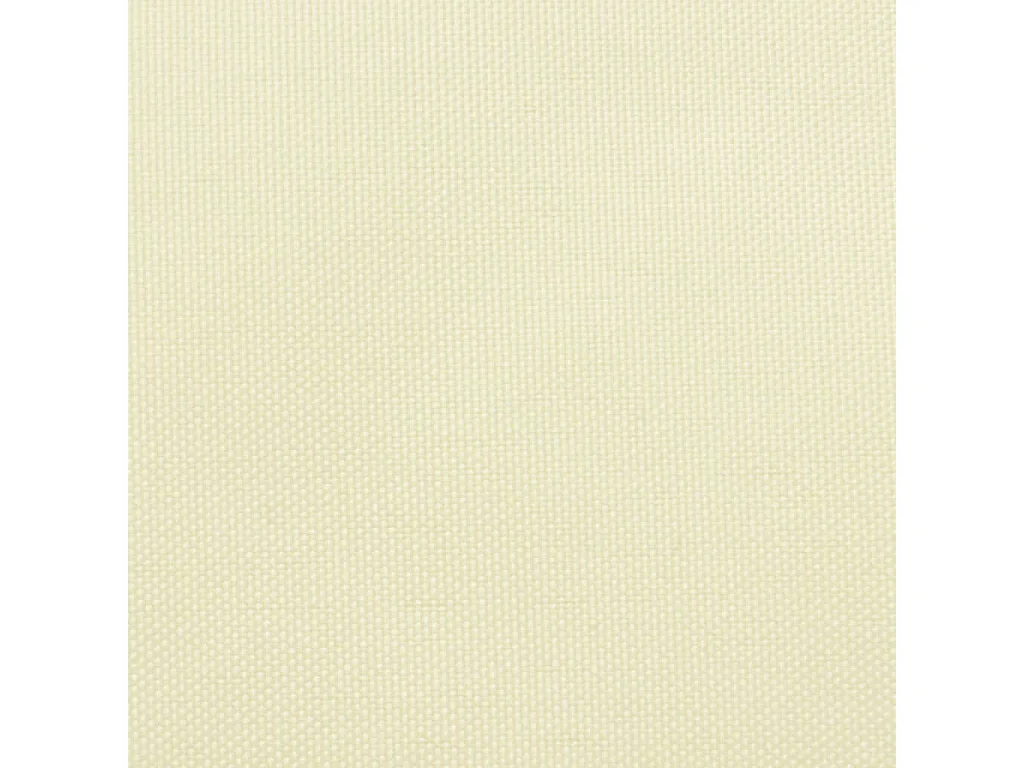 Sonnenschirmsegel dreieckiges Oxford-Gewebe 5x6x6 m creme