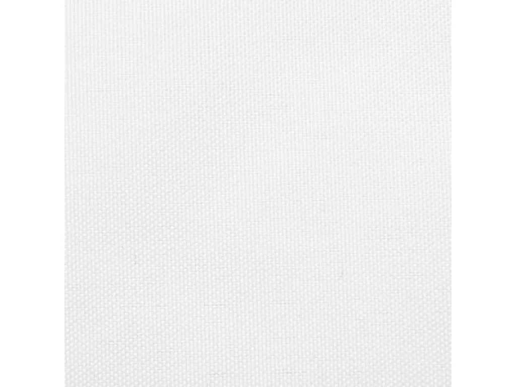 Voile de parasol tissu oxford rectangulaire 2,5x3,5 m blanc