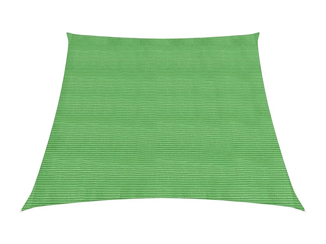 Vela ombreggiante 160 g/m² Verde chiaro 3/4x3 mt HDPE