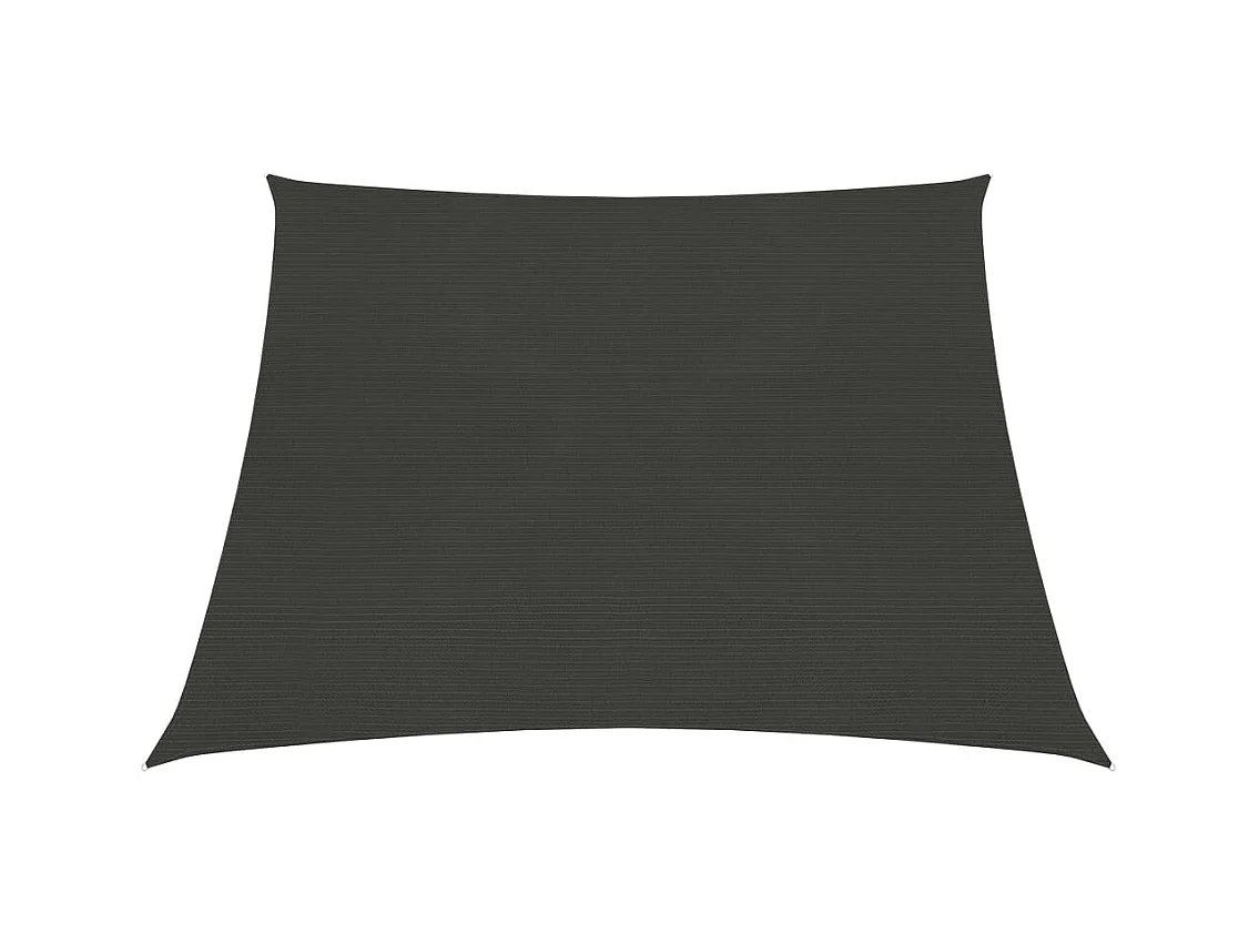 Vela de sombra 160 g/m² Antracita 4/5x3 m HDPE