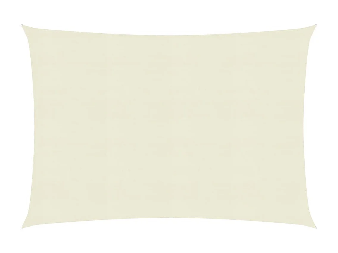 Sombra vela 160 g/m² Creme 3x4,5 m HDPE