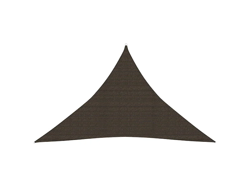 Sonnensegel 160 g/m² Braun 5x5x6 m HDPE