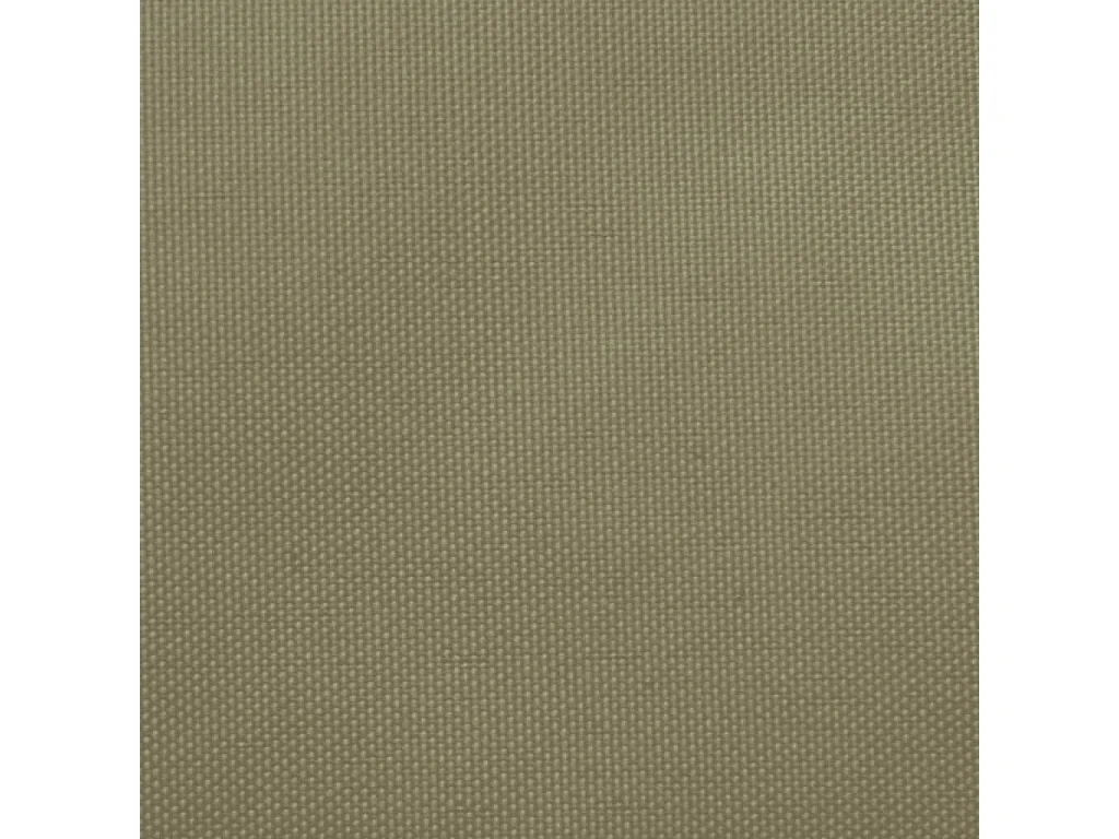 Voile de parasol tissu oxford carré 6x6 m beige