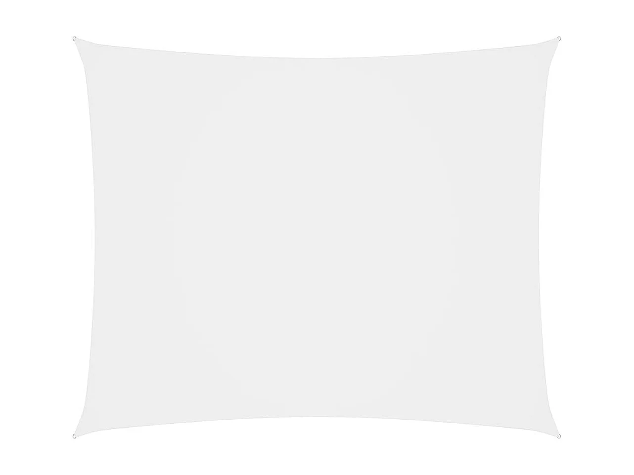 Voile de parasol Tissu Oxford rectangulaire 5x7 m Blanc