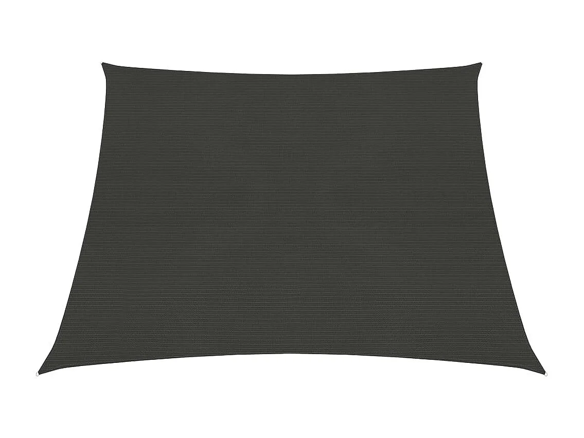 Voile d'ombrage 160 g/m² Anthracite 3/4x2 m PEHD