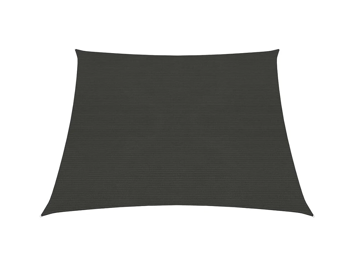 Vela de sombra 160 g/m² Antracita 3/4x2 m HDPE