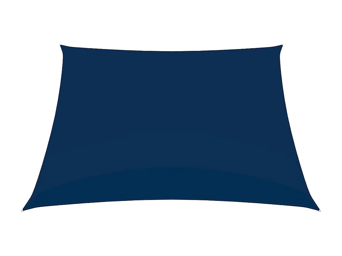 Vela parasole quadrata in tessuto oxford 3,6x3,6 mt blu
