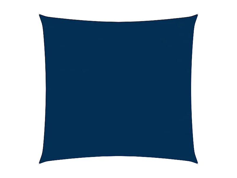 Vela parasol cuadrada tela oxford 3,6x3,6 m azul