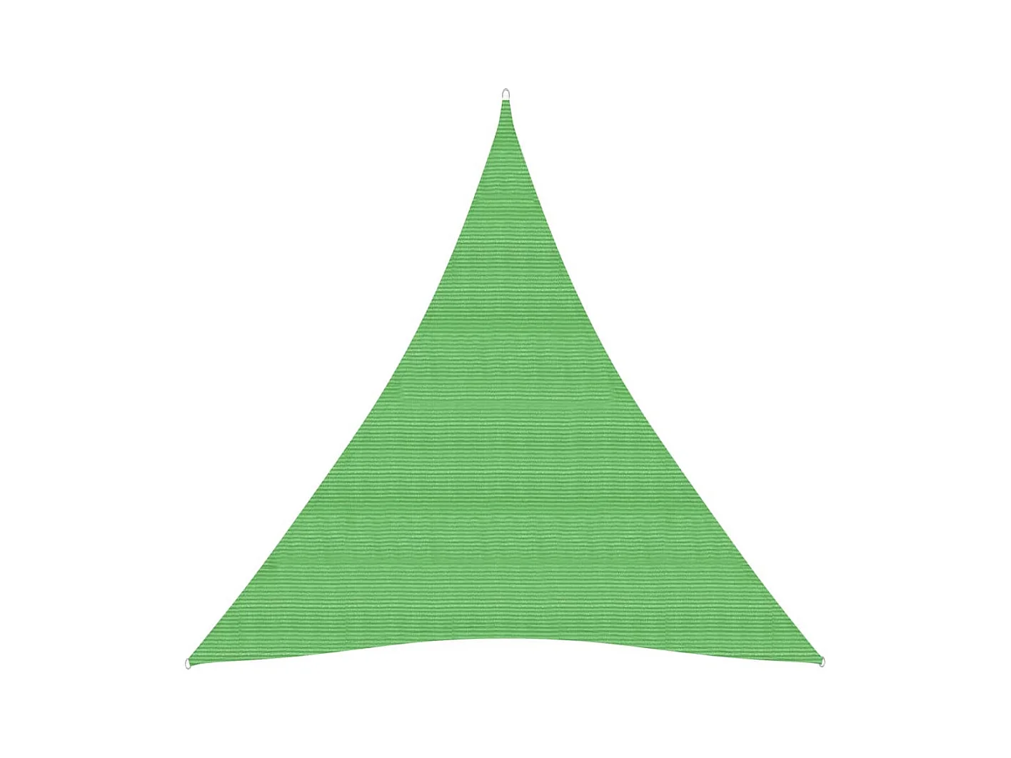 Voile d'ombrage 160 g/m² Vert clair 4x5x5 m PEHD