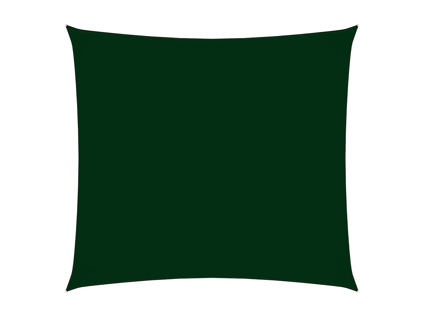 Guarda-sol vela retangular tecido oxford 2x2,5 m verde escuro