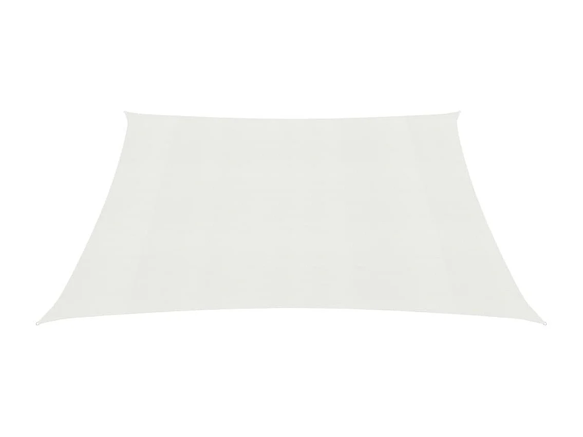 Vela de sombra 160 g/m² Blanco 2,5x2,5 m HDPE