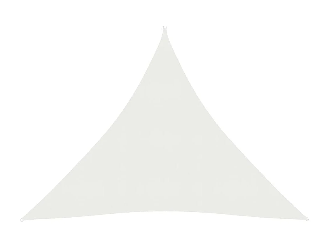 Vela ombreggiante 160 g/m² Bianco 4,5x4,5x4,5 mt HDPE