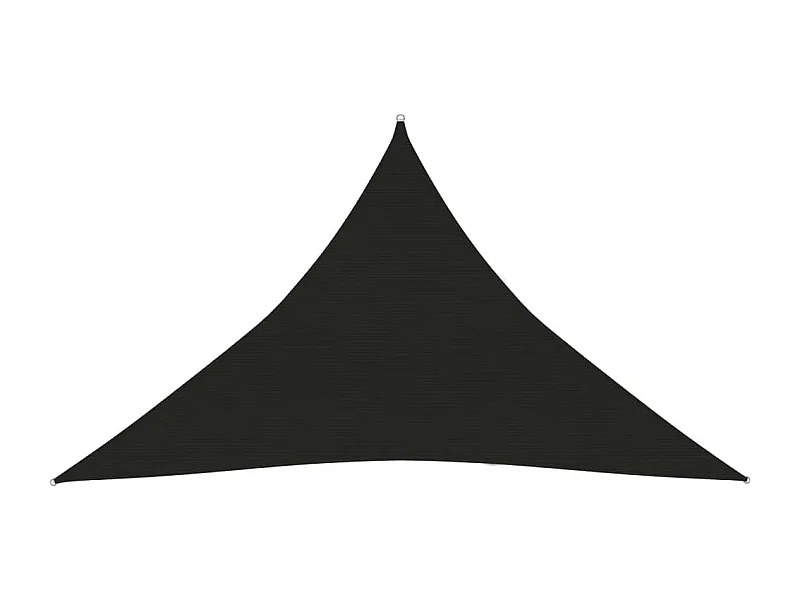 Vela ombreggiante 160 g/m² Nera 5x5x6 m HDPE