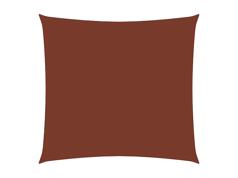 Sonnenschirmsegel rechteckiger Oxfordstoff 2,5x3 m Terrakotta