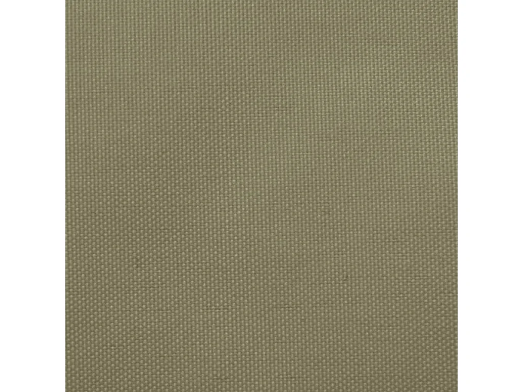 Parasolzeil driehoekig oxford stof 2,5x2,5x3,5m beige