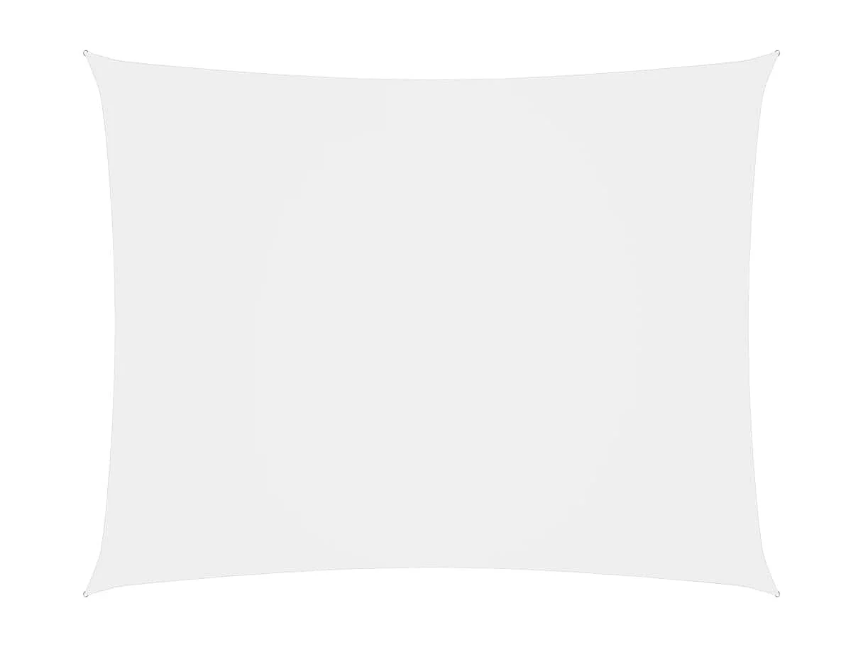 Guarda-sol vela retangular tecido oxford 2,5x4 m branco
