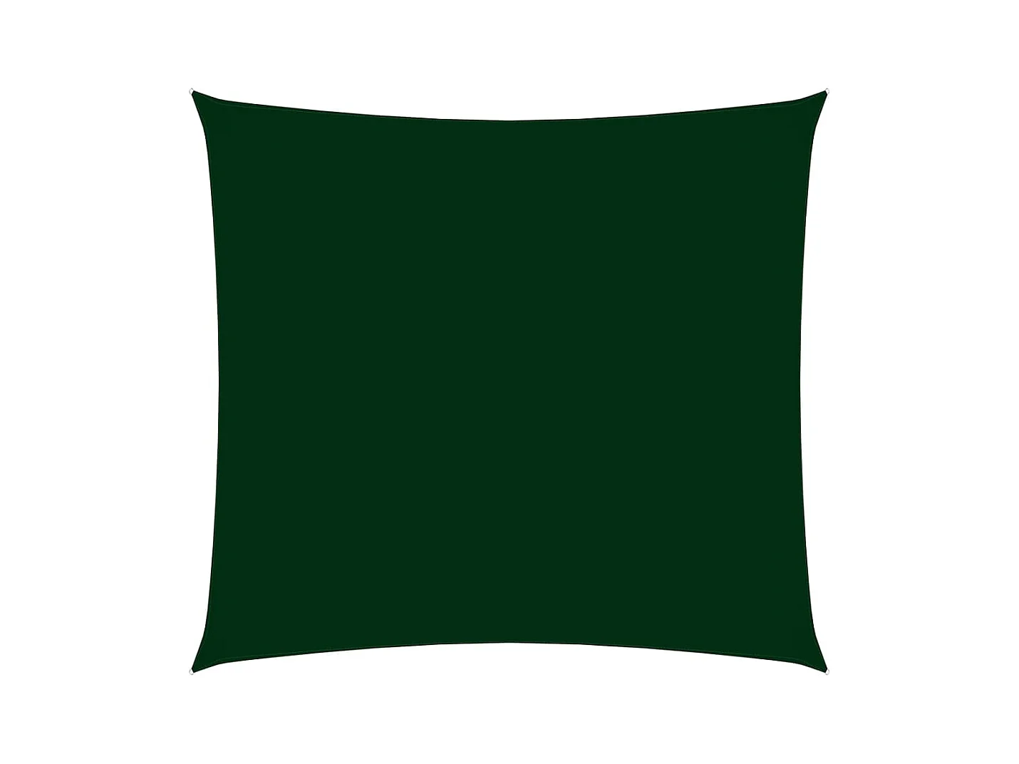 Parasolzeil vierkant oxford stof 2,5x2,5m donkergroen