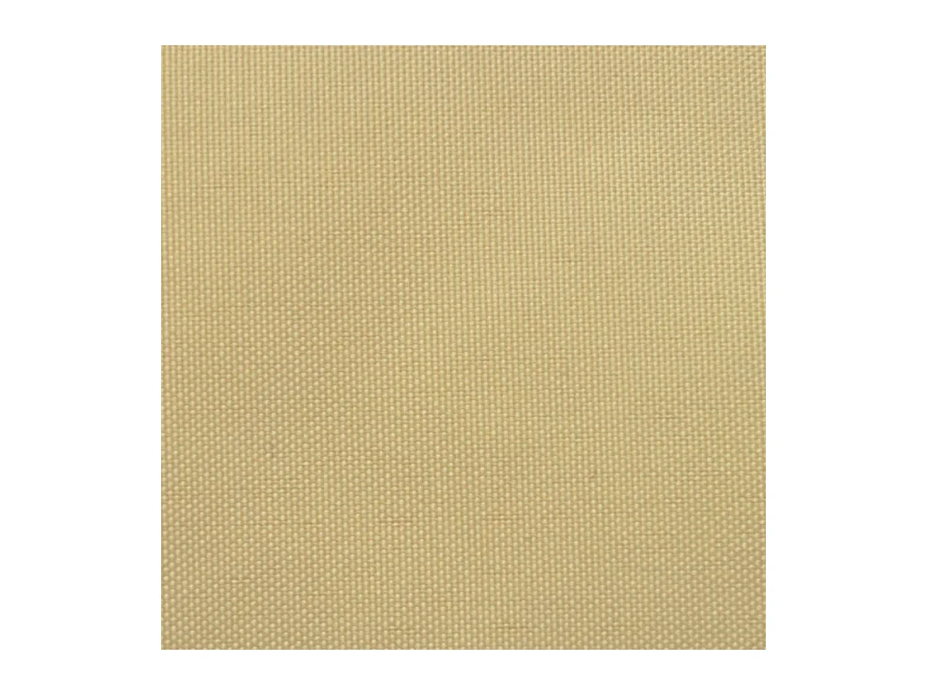 Sonnenschirmsegel rechteckiger Oxfordstoff 4x6 m beige