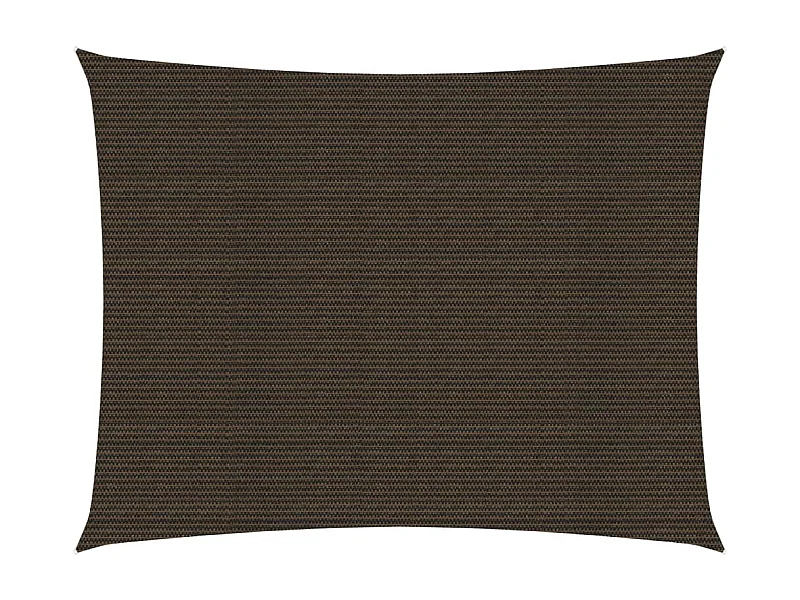 Voile d'ombrage 160 g/m² Marron 3x4,5 m PEHD