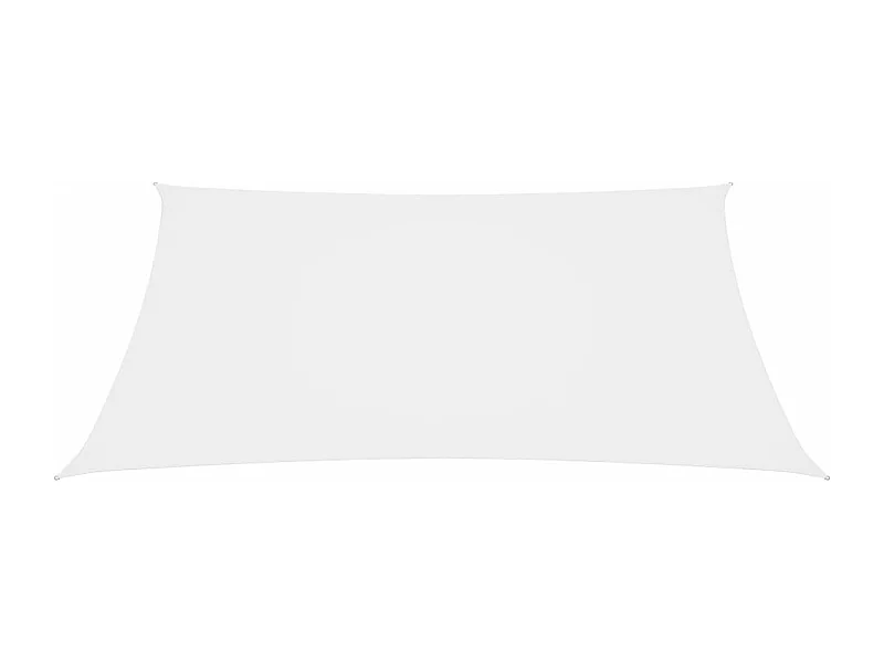 Parasolzeil vierkant oxford stof 2x2 m wit