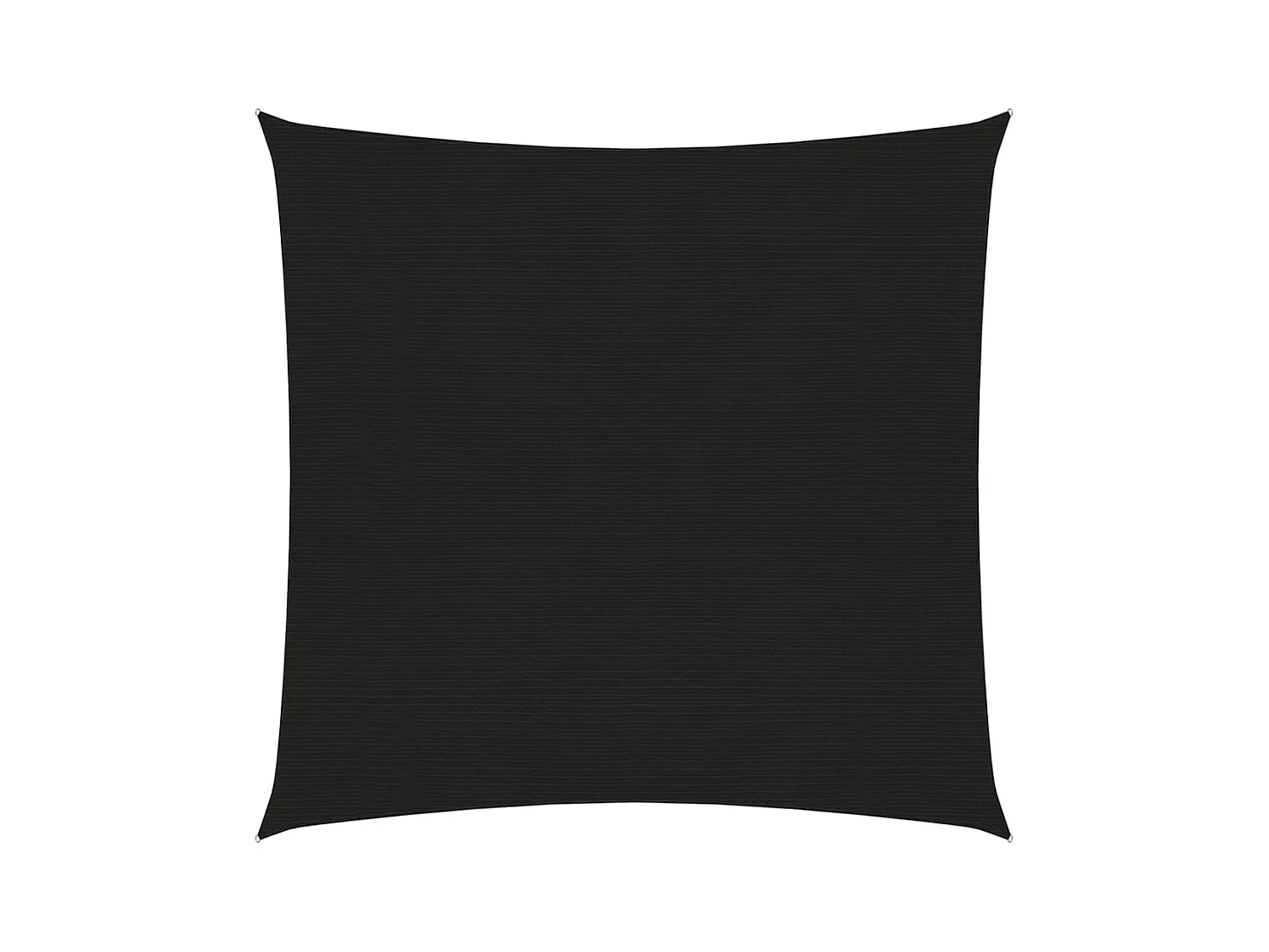 Voile d'ombrage 160 g/m² Noir 2,5x3 m PEHD