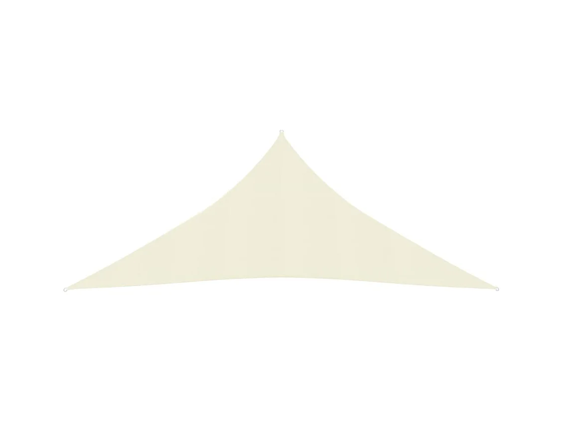 Voile d'ombrage 160 g/m² Crème 5x6x6 m PEHD