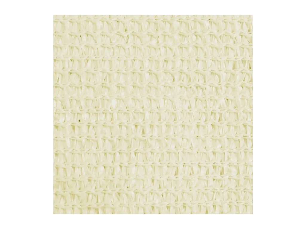 Voile d'ombrage 160 g/m² Crème 5x6x6 m PEHD