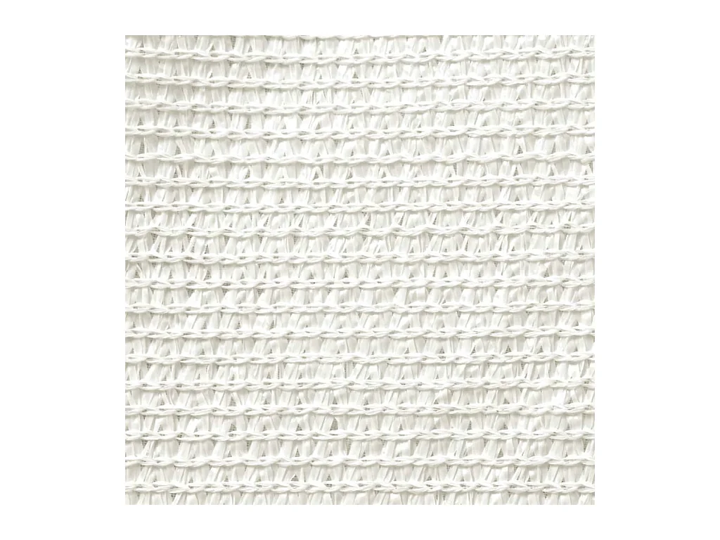 Voile d'ombrage 160 g/m² Blanc 4x4x5,8 m PEHD