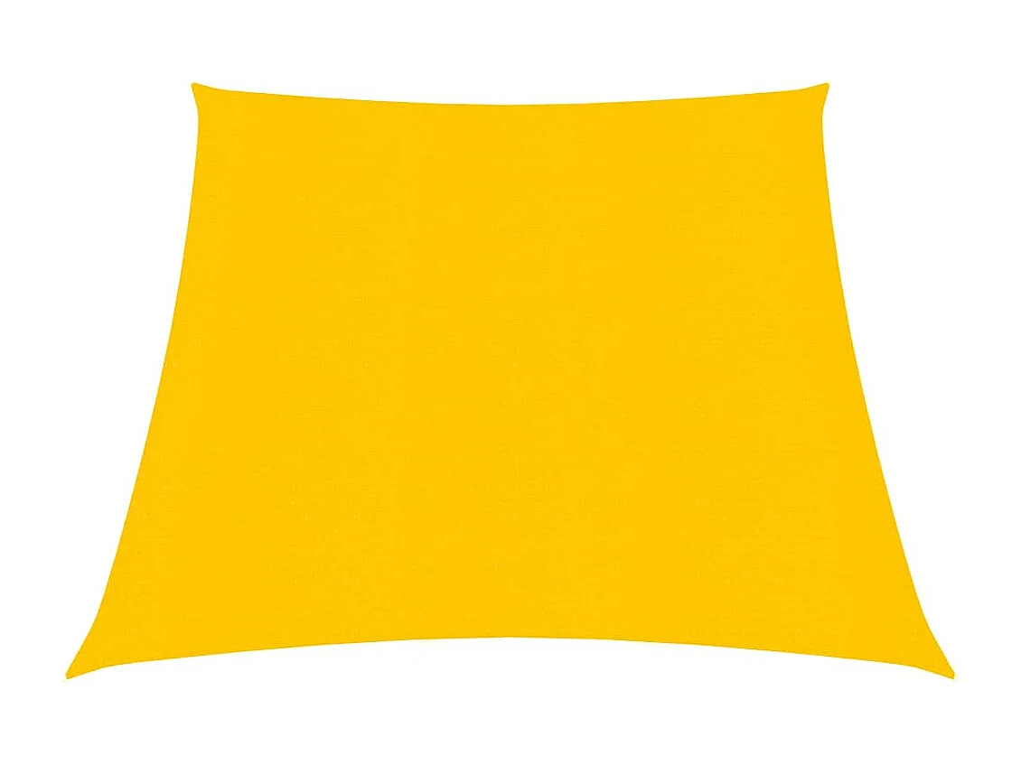 Vela de sombra 160 g/m² Amarelo 3/4x3m HDPE