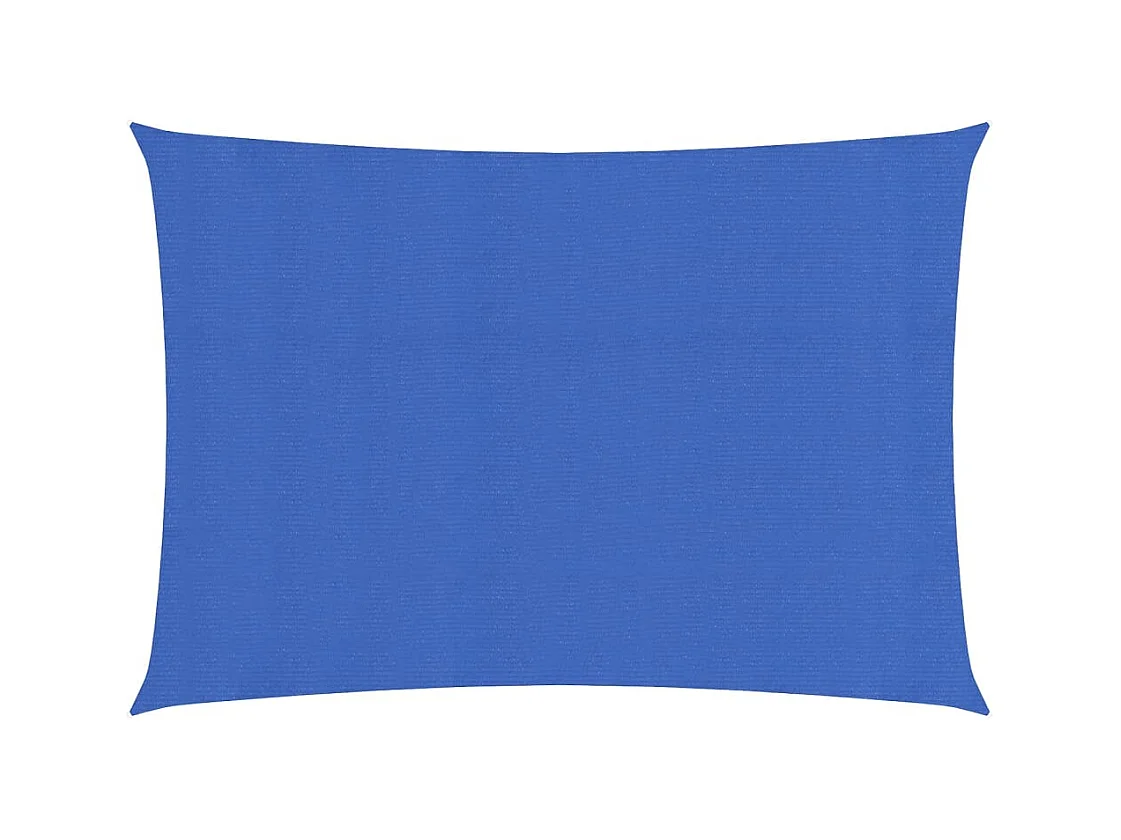 Voile d'ombrage 160 g/m² Bleu 2,5x4,5 m PEHD