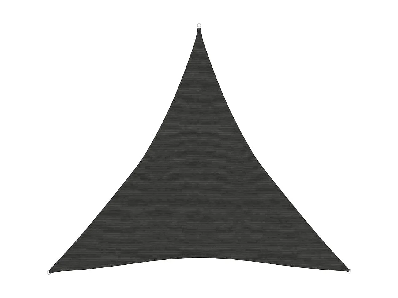 Sonnensegel 160 g/m² Anthrazit 3x3x3 m HDPE