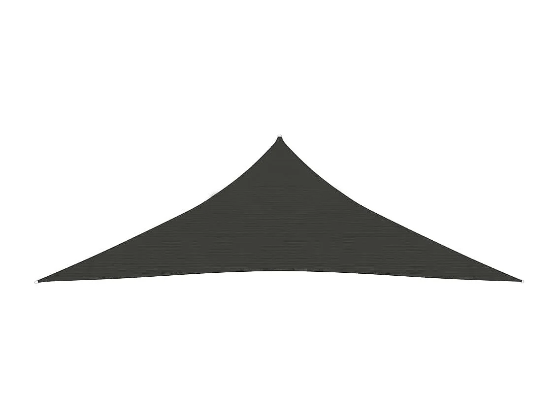 Sonnensegel 160 g/m² Anthrazit 3x3x3 m HDPE