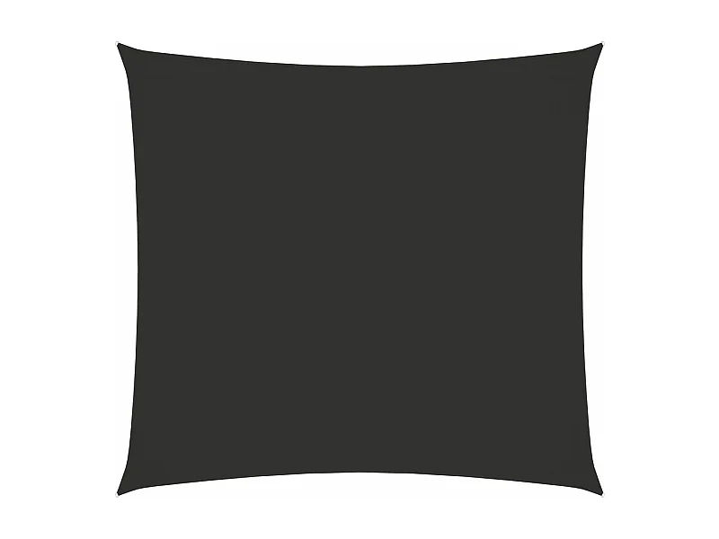 Sonnenschirmsegel rechteckiger Oxfordstoff 2,5x3 m anthrazit