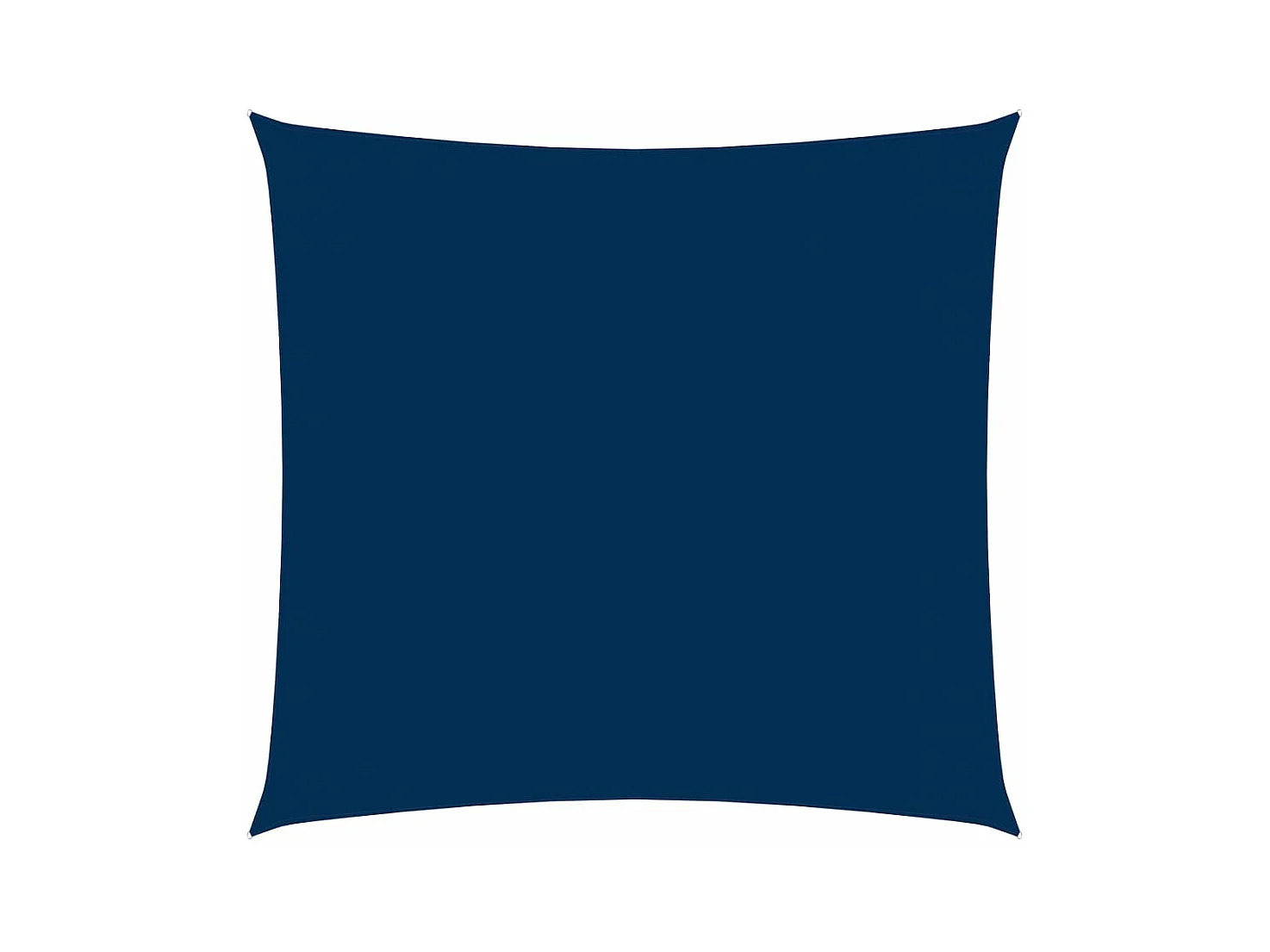Voile de parasol tissu oxford carré 4,5x4,5 m bleu