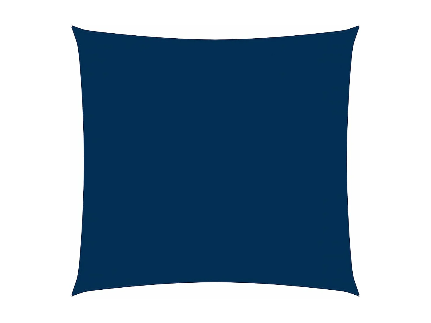 Vela parasol cuadrada tela oxford 4,5x4,5 m azul