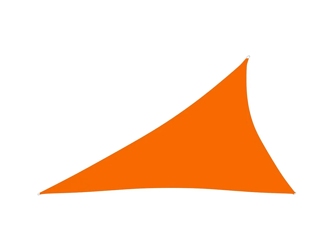 Sonnenschirmsegel Dreieckiges Oxford-Gewebe 4x5x6,4 m Orange