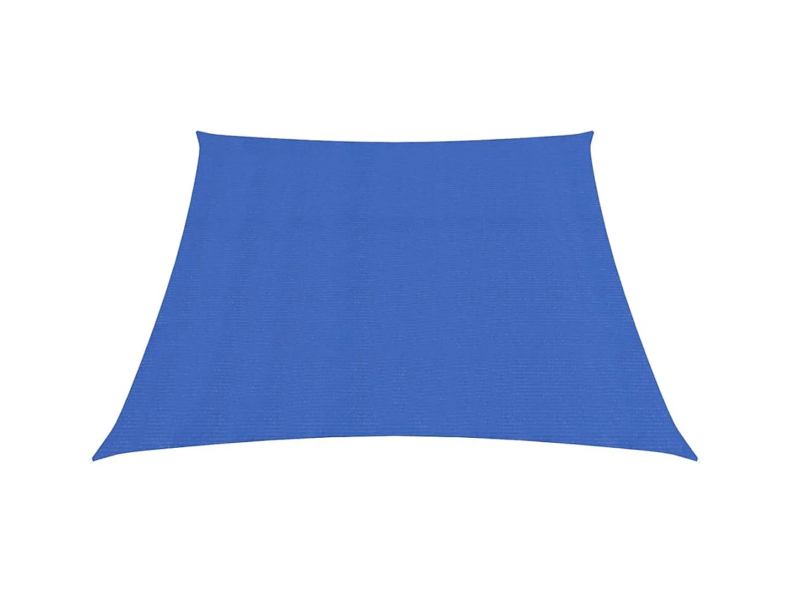 Voile d'ombrage 160 g/m² Bleu 3/4x2 m PEHD