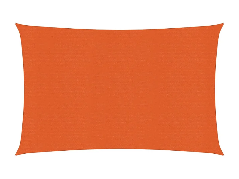 Vela de sombra 160 g/m² Laranja 2,5x4 m HDPE