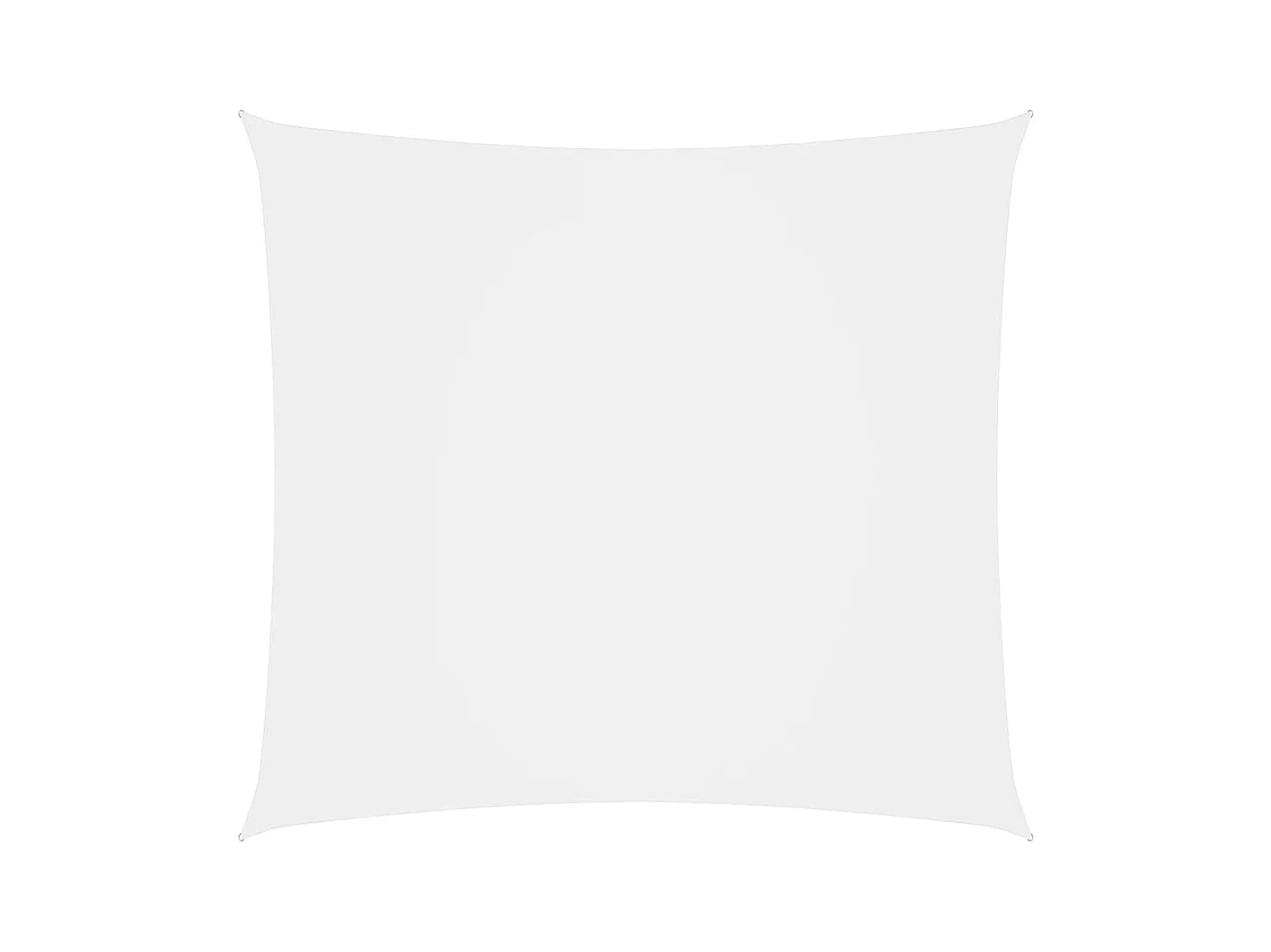Voile de parasol tissu oxford rectangulaire 2,5x3 m blanc