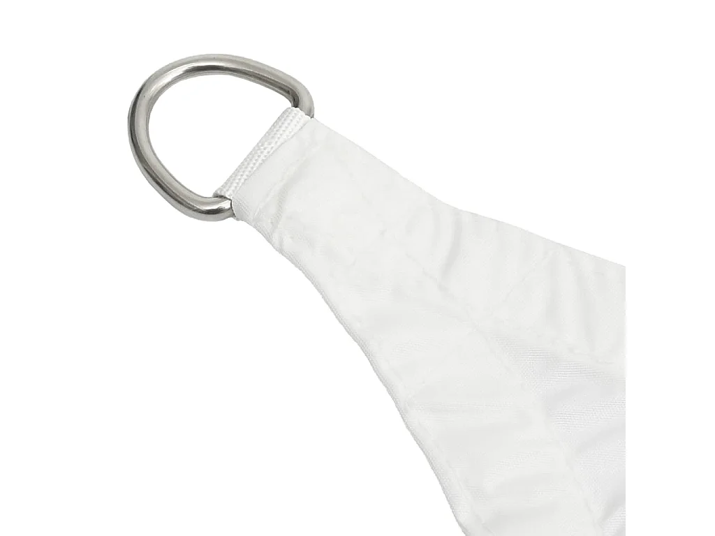 Voile de parasol tissu oxford rectangulaire 3,5x5 m blanc