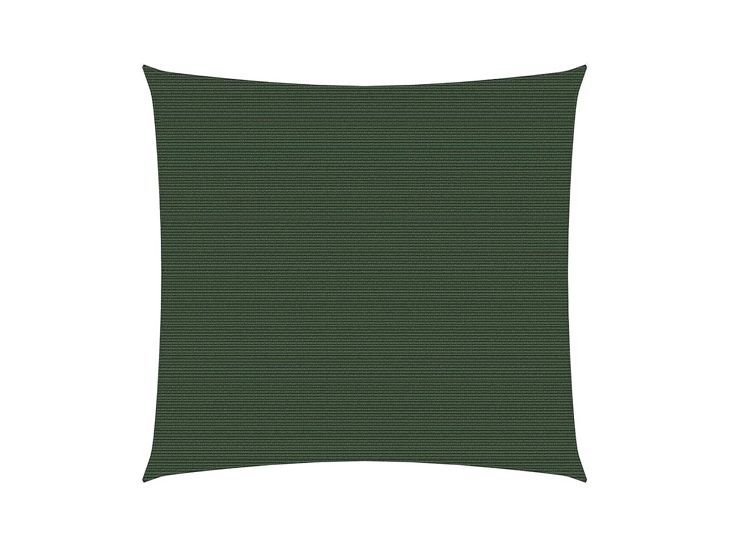 Voile d'ombrage 160 g/m² Vert foncé 4,5x4,5 m PEHD