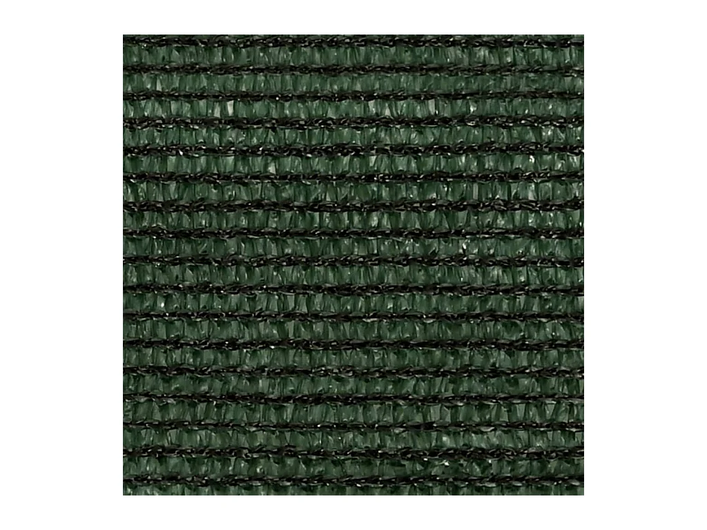 Voile d'ombrage 160 g/m² Vert foncé 4,5x4,5 m PEHD