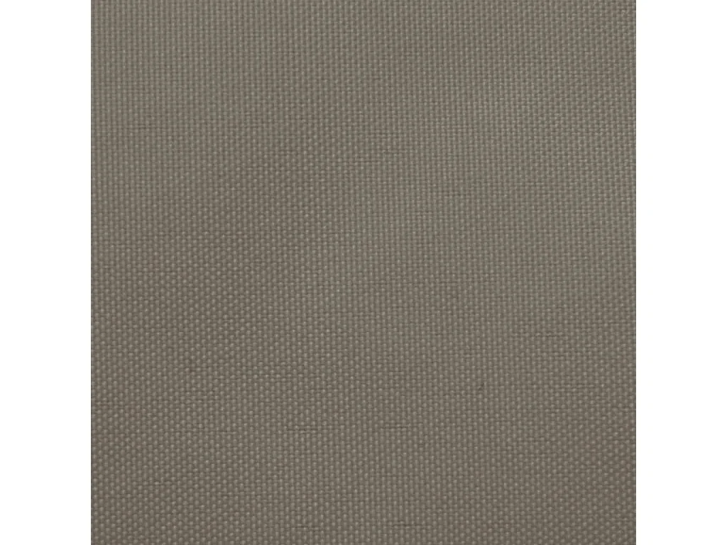 Voile de parasol tissu oxford carré 4,5x4,5 m taupe