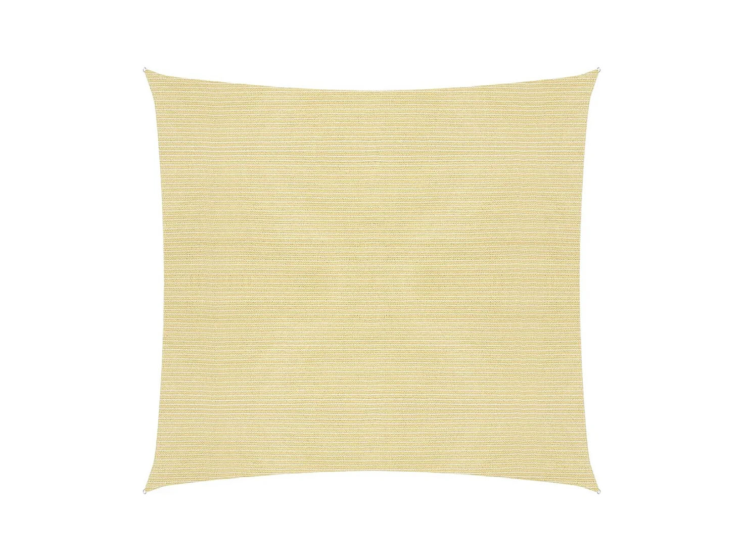 Vela ombreggiante 160 g/m² Beige 4x4 m HDPE