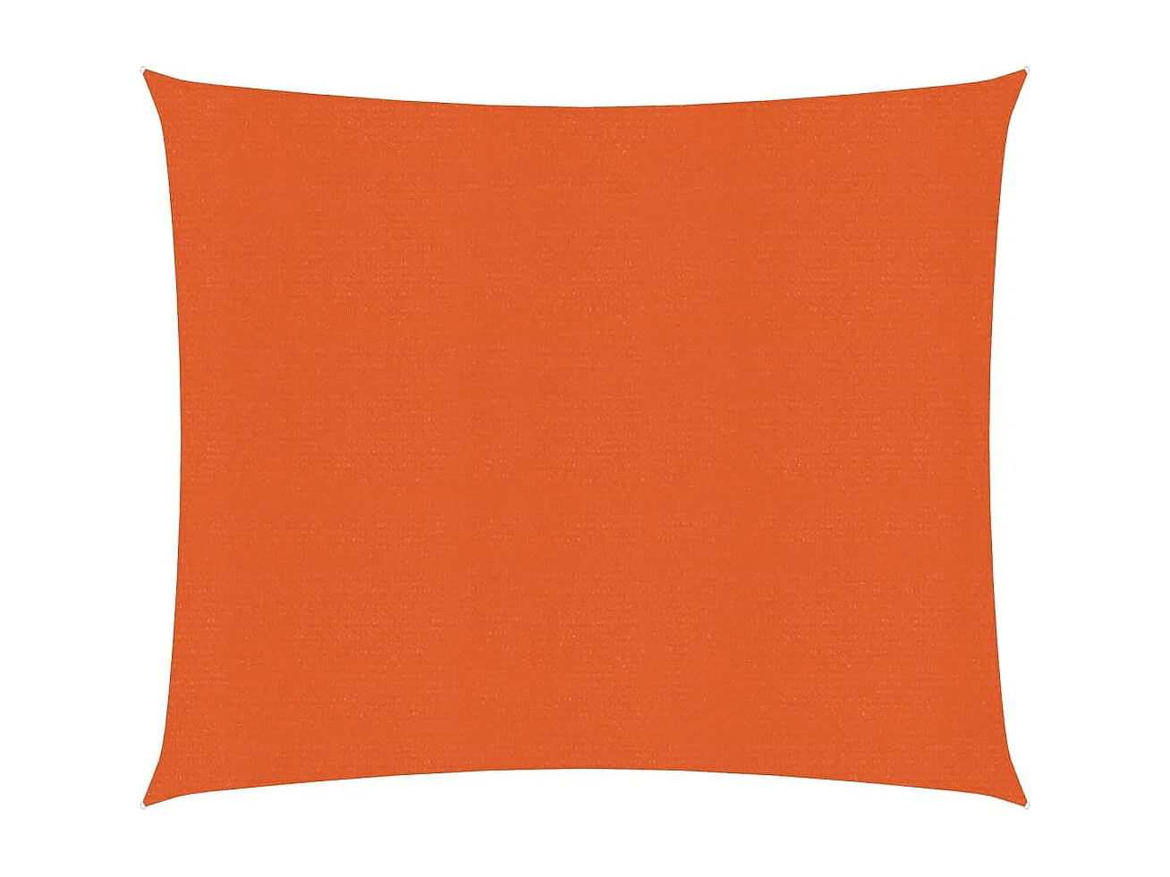 Sonnensegel 160 g/m² Orange 3,6x3,6 m HDPE